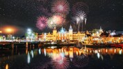 Silvestrovské oslavy v Amsterdamu