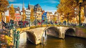 Květinový park Keukenhof a procházka Amsterdamem
