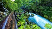 Jezero Bled a soutěska Vintgar