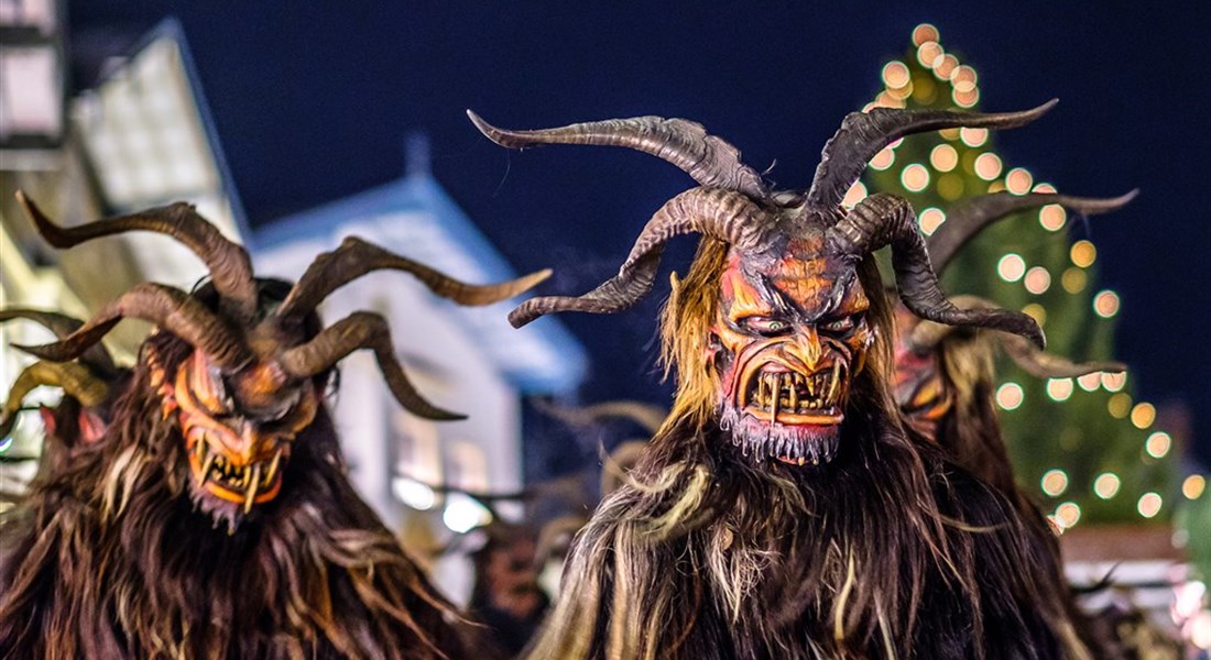KRAMPUSLAUF ve Schladmingu