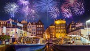 Silvestrovské oslavy v Amsterdamu