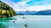 Na kole a za koupáním do Wolfgangsee
