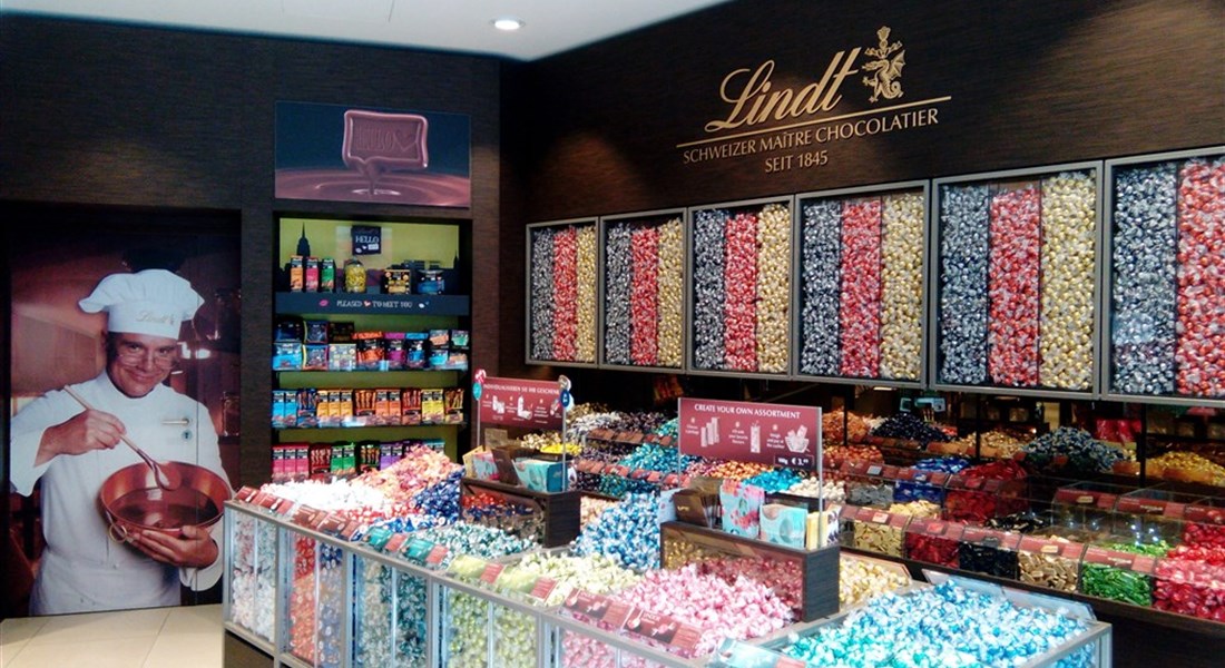 Čokoládový svět Lindt a Zurich