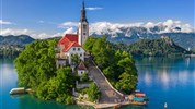 Jezero Bled a soutěska Vintgar