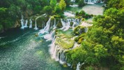 Vodopády Krka a Plitvická jezera s pobytem u moře ve Vodicích - NP Krka
