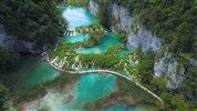 Vodopády Krka a Plitvická jezera s pobytem u moře ve Vodicích - NP Plitvice