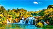 Vodopády Krka a Plitvická jezera s pobytem u moře ve Vodicích