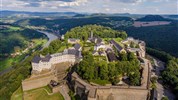 Adventní zámek Moritzburg a pevnost Königstein