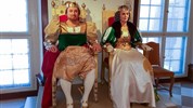 Adventní zámek Moritzburg a pevnost Königstein