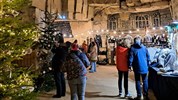 Advent v podzemních jeskyních Holandska