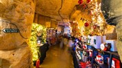 Advent v podzemních jeskyních Holandska